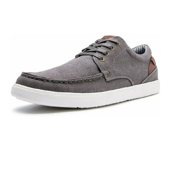 Men's Grey Casual Sneakers - Picture 3 of 5